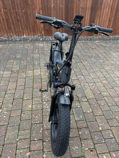 ENGWE USED (20 miles) ENGINE PRO 2.0 Black 1200W 75Nm 120KM Full Suspension Foldable Electric Bike (Copy)