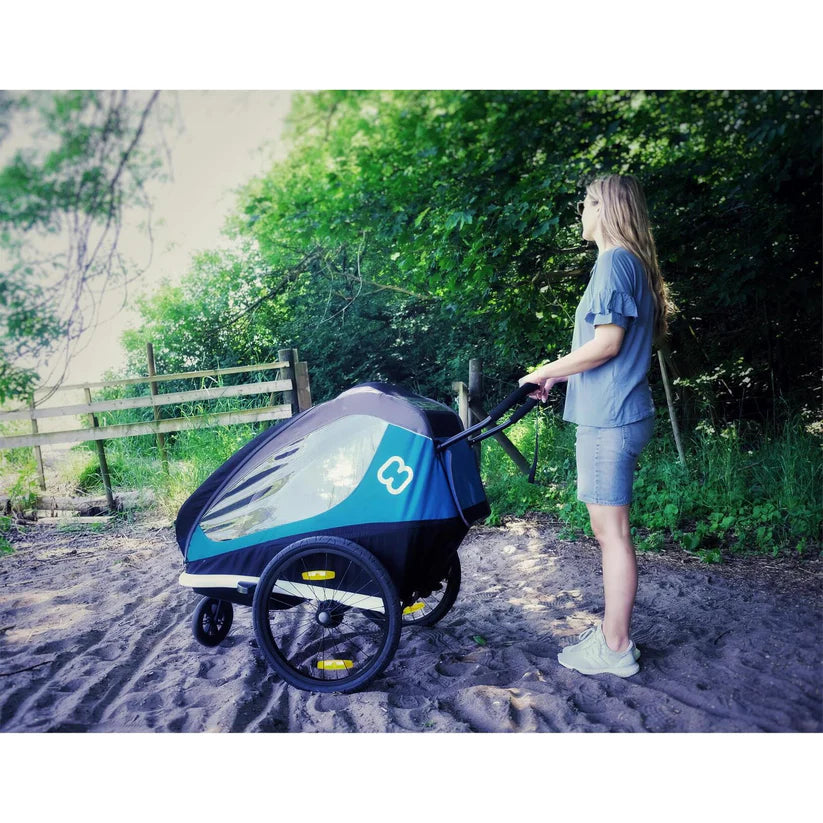 Hamax Traveller Twin Child Bike Trailer Enviro Electric Bikes