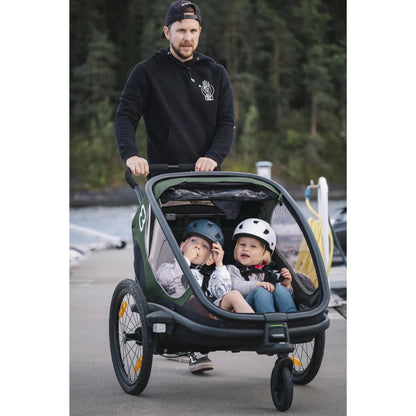 Hamax Outback Twin Child Bike Trailer