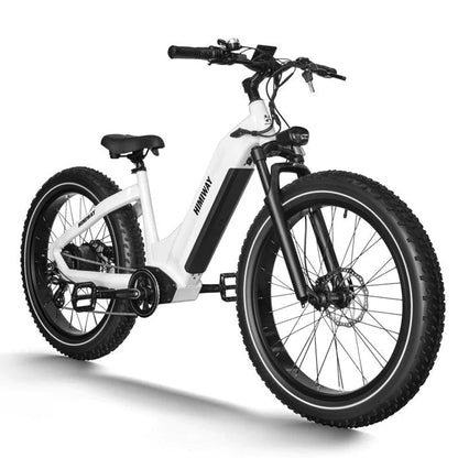 Himiway Premium Zebra Step Through All-terrain Electric Fat Bike