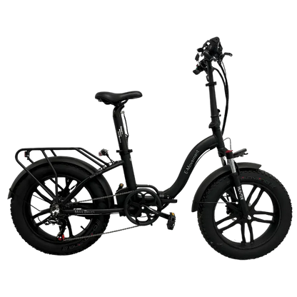 E-Movement Hunter Extreme (Black) Step-Through Folding Fat Tyre Electric Bike