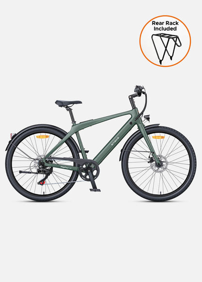Engwe Mapfour N1 Air Carbon 250W Ultra-lightweight 100KM Long Range Carbon Fiber City E-bike