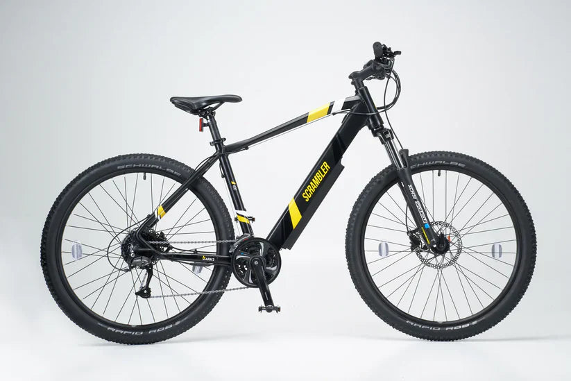 Mark2 Scrambler CL Black eMTB 90Nm torque Rockshox air suspension Commute Mountain Electric Bike