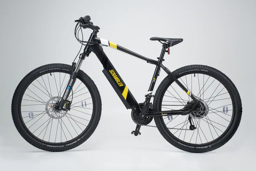 Mark2 Scrambler CL Black eMTB 90Nm torque Rockshox air suspension Commute Mountain Electric Bike