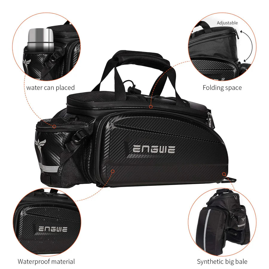 17 - 35L Rack Bag - Enviro Electric Bikes