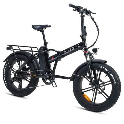 Hygge Vester 250W Black Foldable All Terrain & City Electric Bike