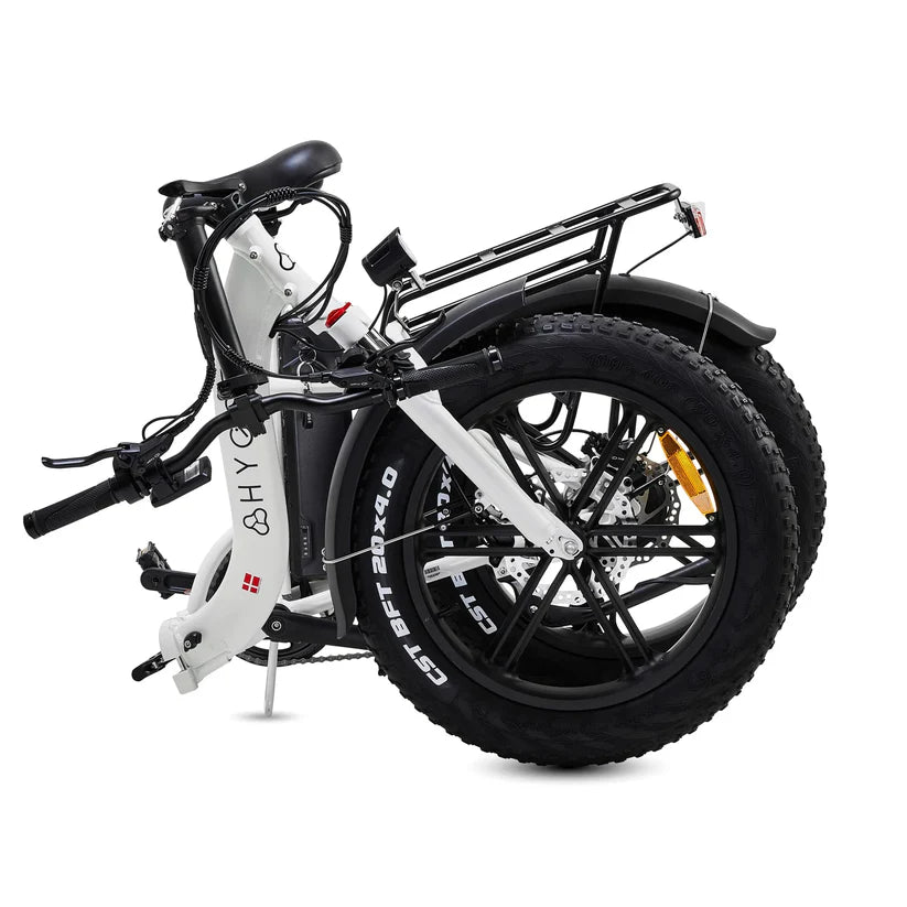 Hygge Vester 250W Step Through White Foldable All Terrain & City Electric Bike