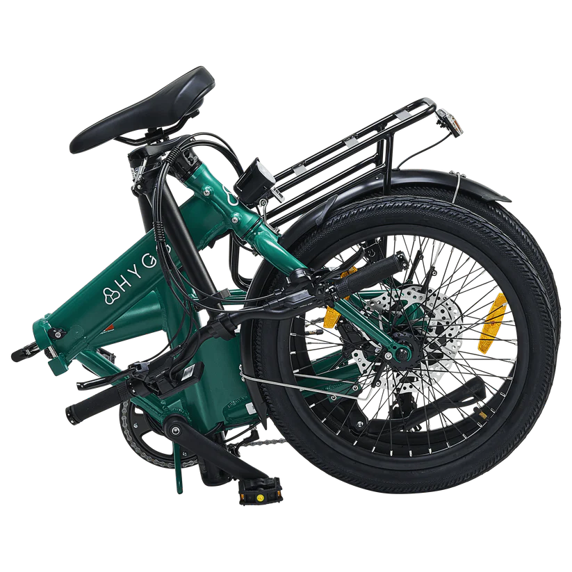 Hygge Virum 250W Green Foldable All Terrain & City Electric Bike