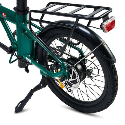 Hygge Virum 250W Green Foldable All Terrain & City Electric Bike