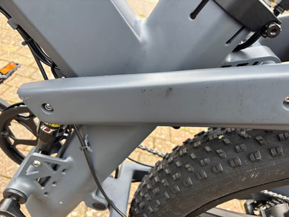 ENGWE NEW WITH COSMETIC MARKS GREY X26 1000W 150KM DOUBLE BATTERY Triple Suspension Foldable Electric Bike