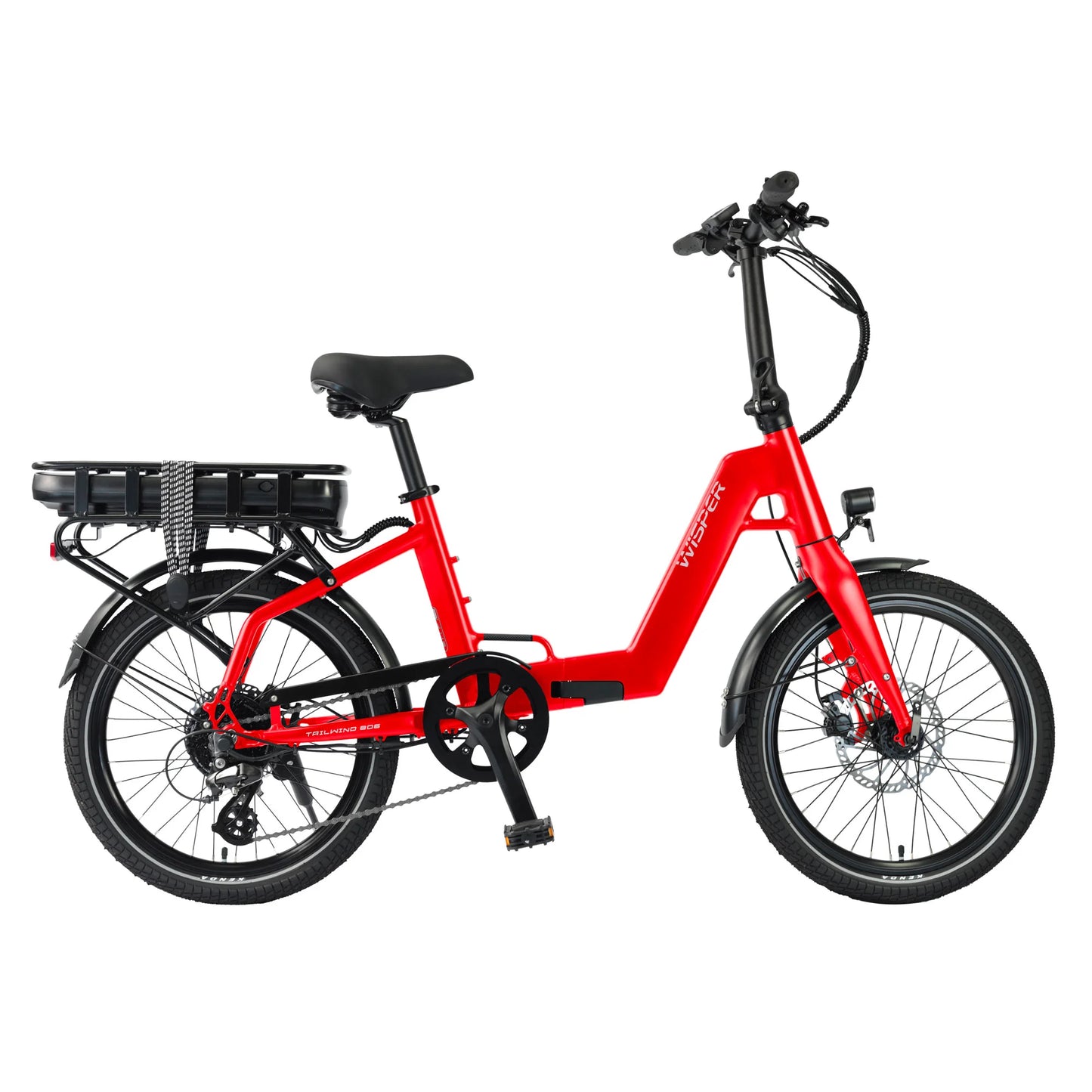Wisper Tailwind 806 Low Step Folding Electric Bike