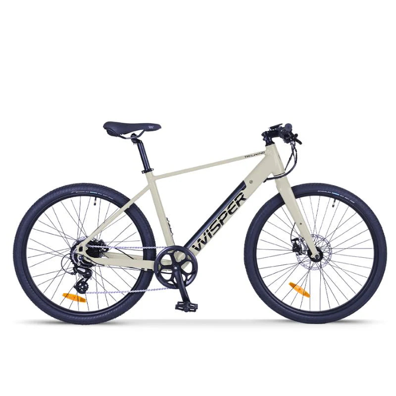 Wisper Tailwind City Crossbar Electric Bike - Enviro Electric Bikes