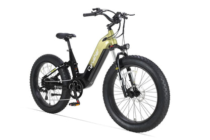 Cyrusher Roam Step-Thru Full Suspension E-Bike | 250W,52V 15.6Ah