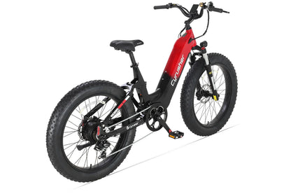 Cyrusher Roam Step-Thru Full Suspension E-Bike | 250W,52V 15.6Ah